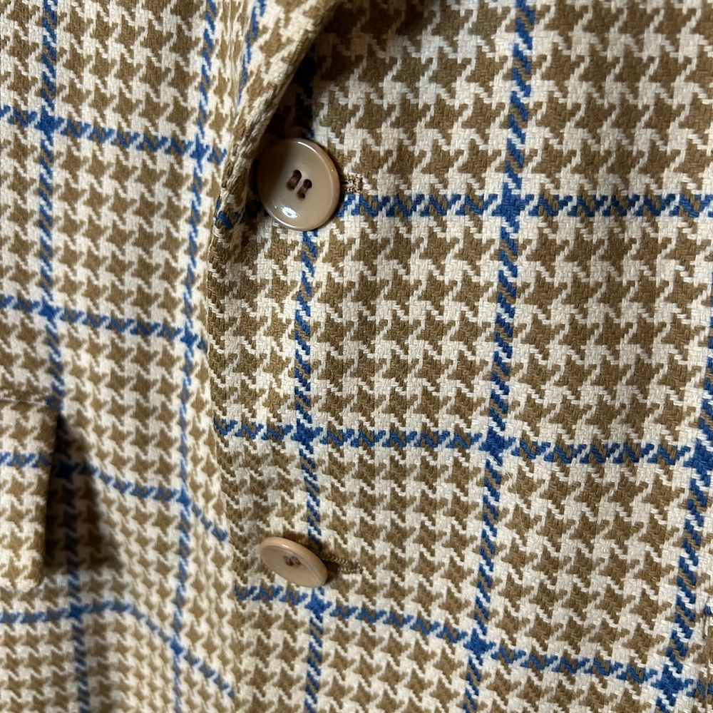 SOLD🍓VINTAGE - Houndstooth Overcoat Blazer - Picture 5 of 10